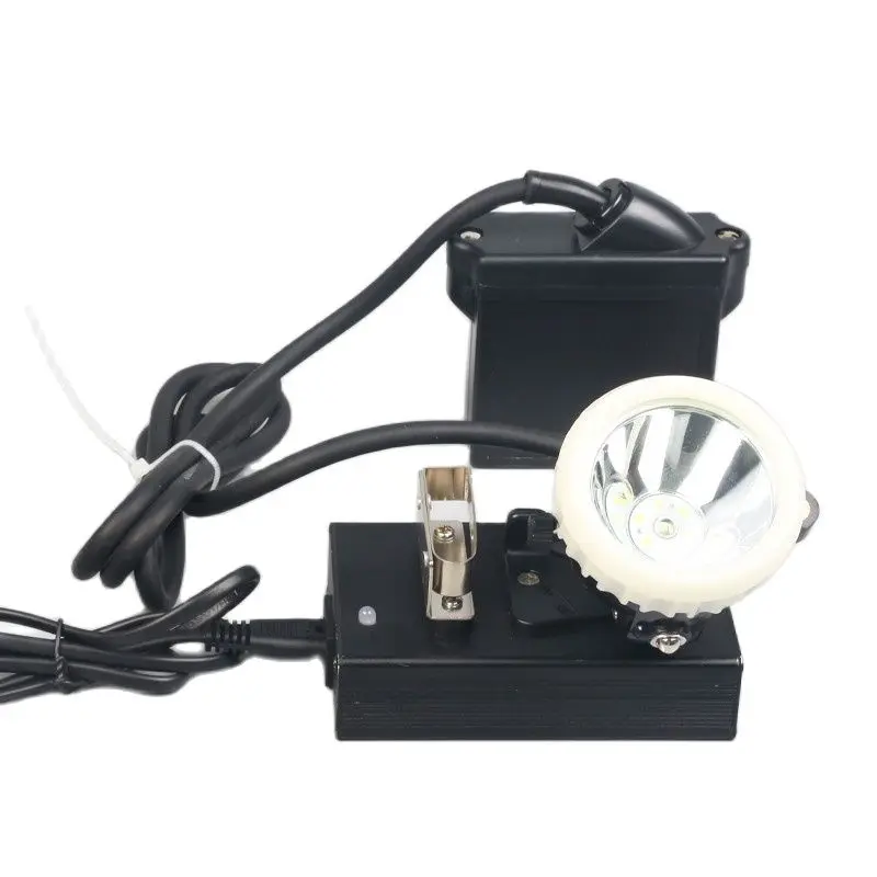 3W 10000lux 6600mAh 350mA Outdoor Miners Corded Underground Mining Miners Headlight Led Head Lamp