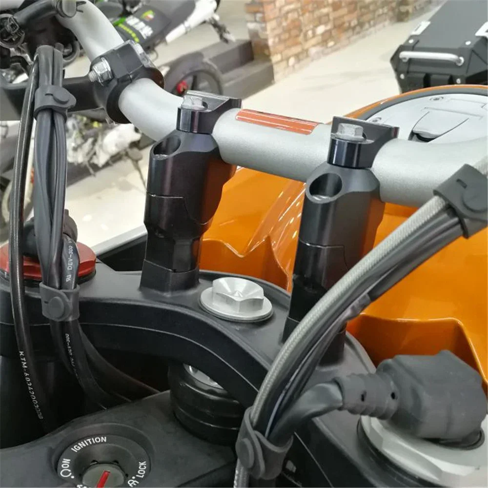 Handlebar Riser Move 30mm Up 25mm Back For KTM 1290 Super Adventure/R Duke GT Aftermarket Motorcycle Parts