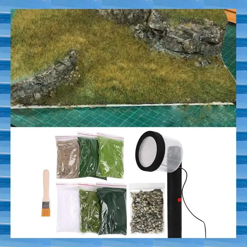 

AT53 Electrostatic Grass Planter Portable Planter Planter Handicraft Electrostatic Flocking Machine Sand Table DIY Tool