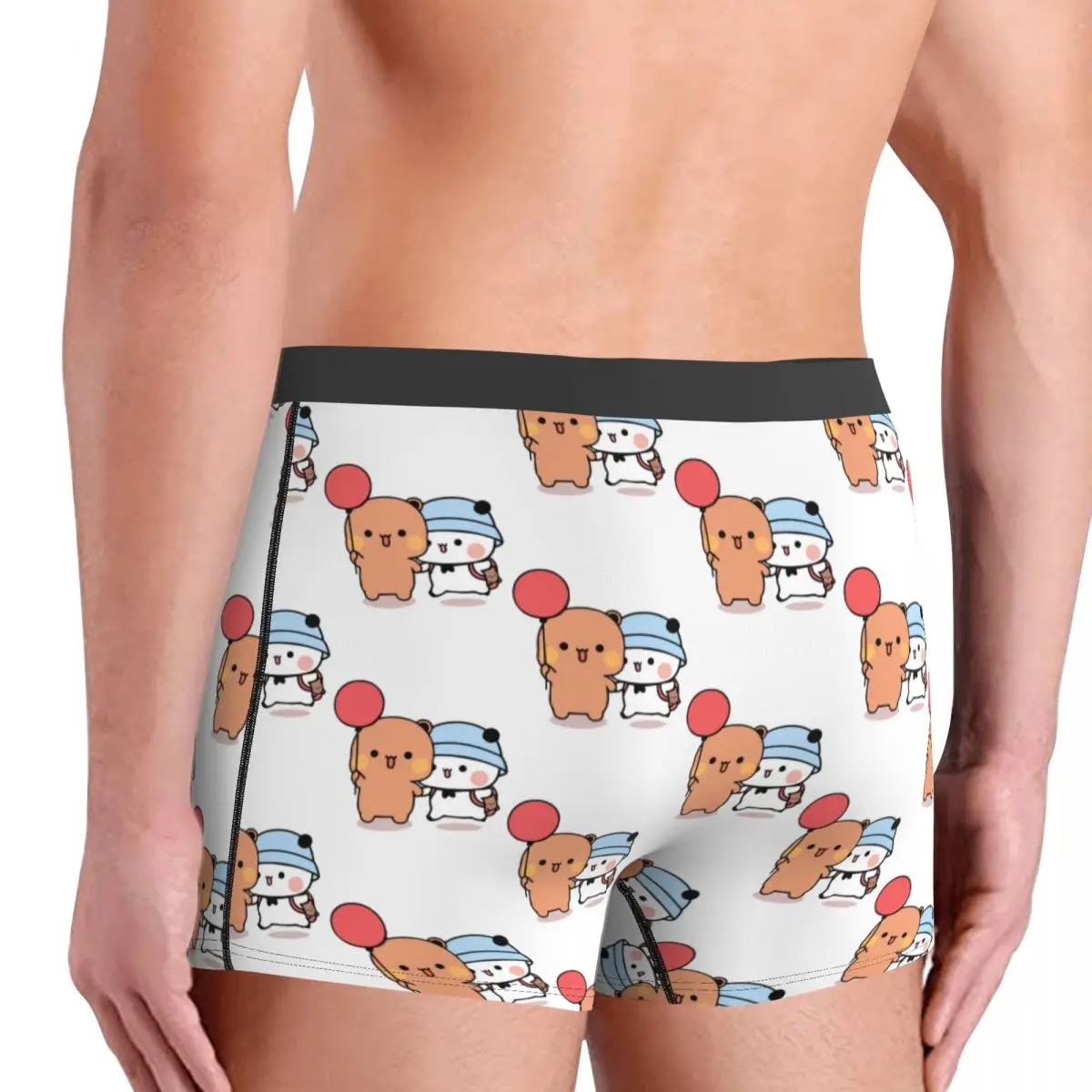 Bubu Dudu Underwear Balloon Cute Bear Men Boxer Brief Cute Boxer Shorts Hot Sublimation Plus Size Panties - Image 4