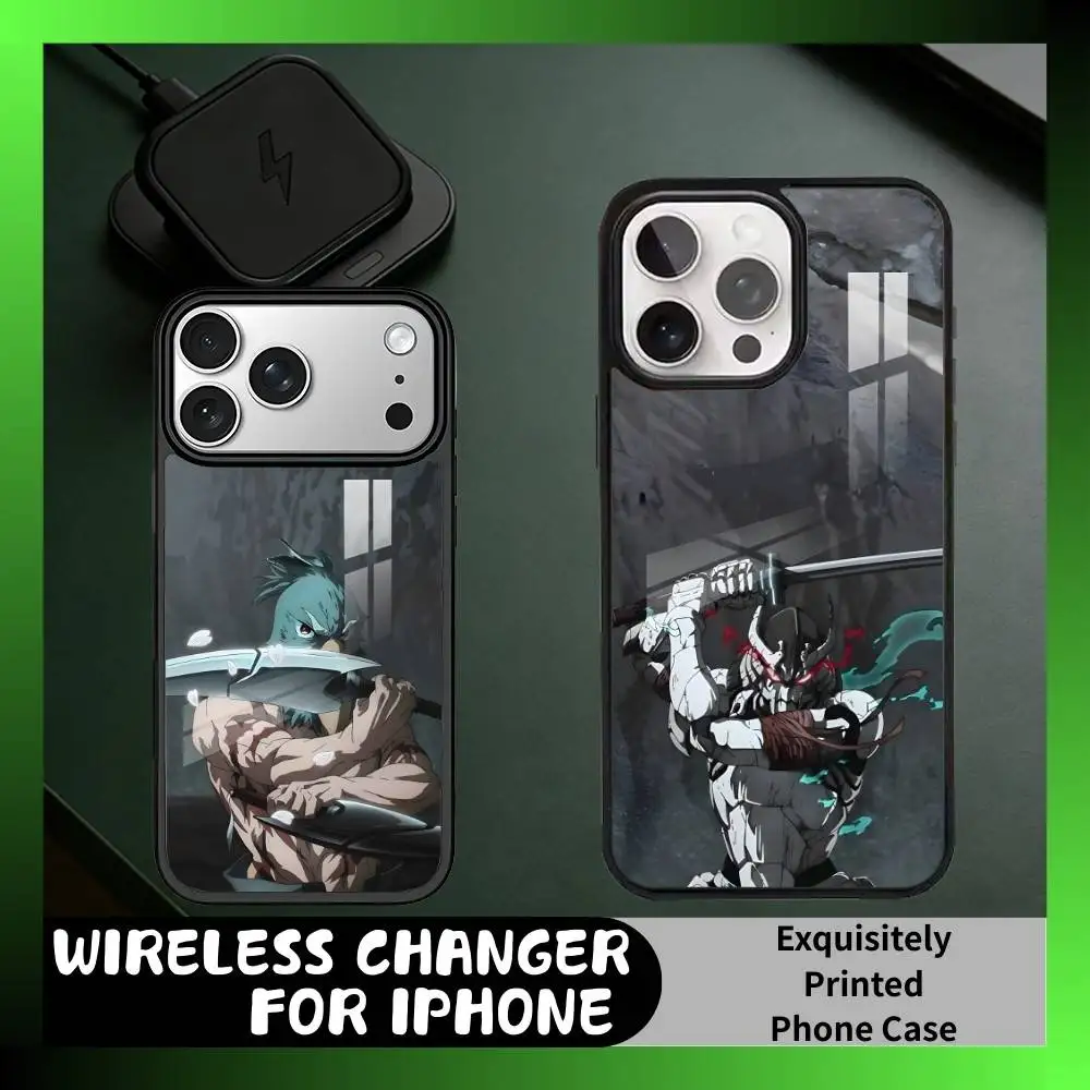 

S-LF S-Sunraku S-Shangri-La Anime Phone Case For iPhone17,16,15,14,13 Plus,Pro Max Magnetic For Magsafe Wireless Charging