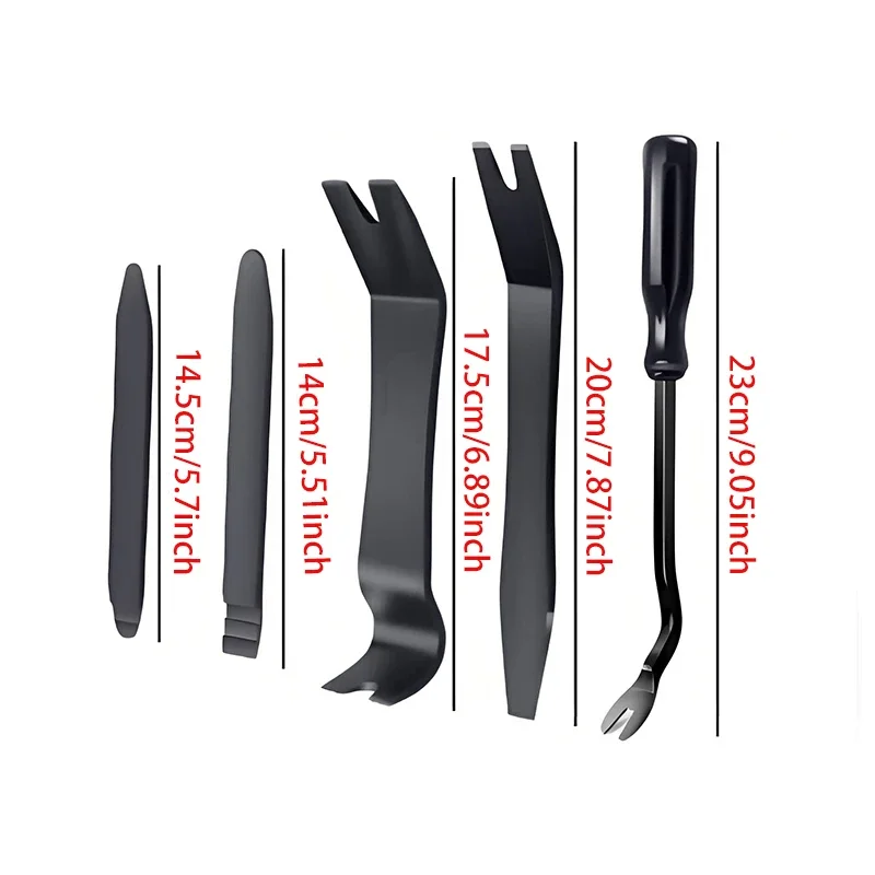 4 Options Car Universal Trim Removal Tool Kit Applicable DVD Repair Tool Dashboard Removal Tool Interior Trim Panel Removal