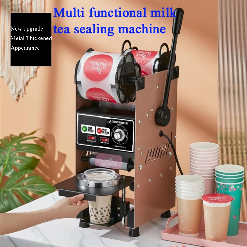 

Cans Sealer Drink Bottle Sealer Beverage Seal Machine For PET Milk Tea/Coffee Can Sealer 220V/110V