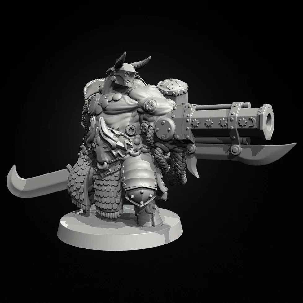 

The height of man 38mm 50mm 75mm Resin model colorless and self-assembled（3D Printing ）TD-7498 /3D