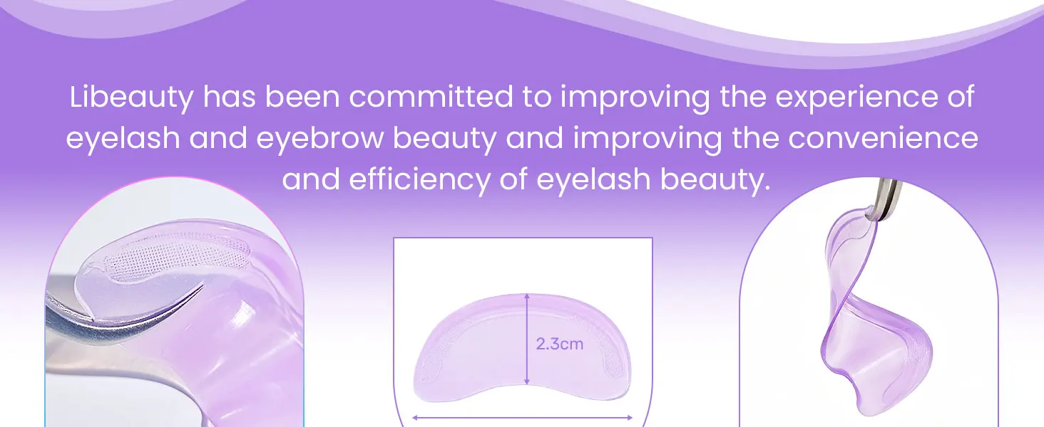 Libeauty Neue Jellyfish Sticky Lash Softening Pads Silikon Wimpern-Lifting-Pads Wimpernstäbchen Schutz Wimpern-Lifting-Zubehör Werkzeug – Detail 8