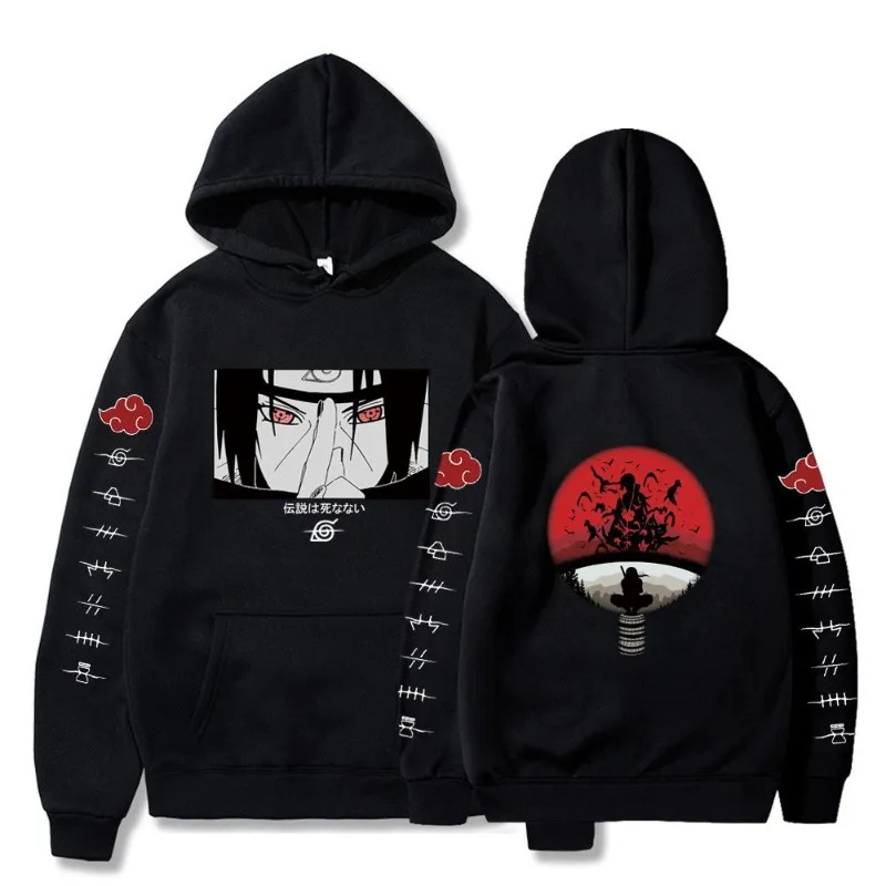 

Naruto Spring and Autumn Man Surrounding Animation Trend Hooded Fashion Men's and Women's Long Sleeve Casual Sweater