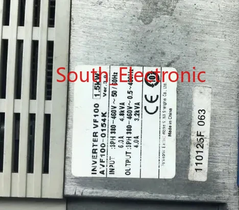 AVF100-0154K 1.5KW 380V   inverter  , In good working condition, free shipping  a
