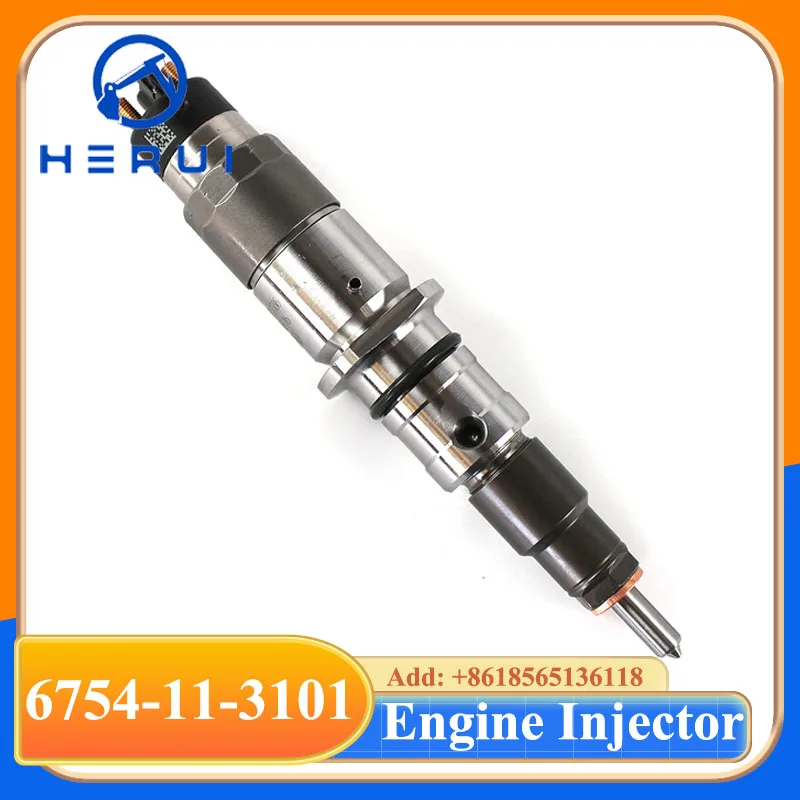 

Топливная форсунка Common Rail 6754-11-3101 6754-11-3010 6754-11-3011 0445120059 для инжектора двигателя PC200-8