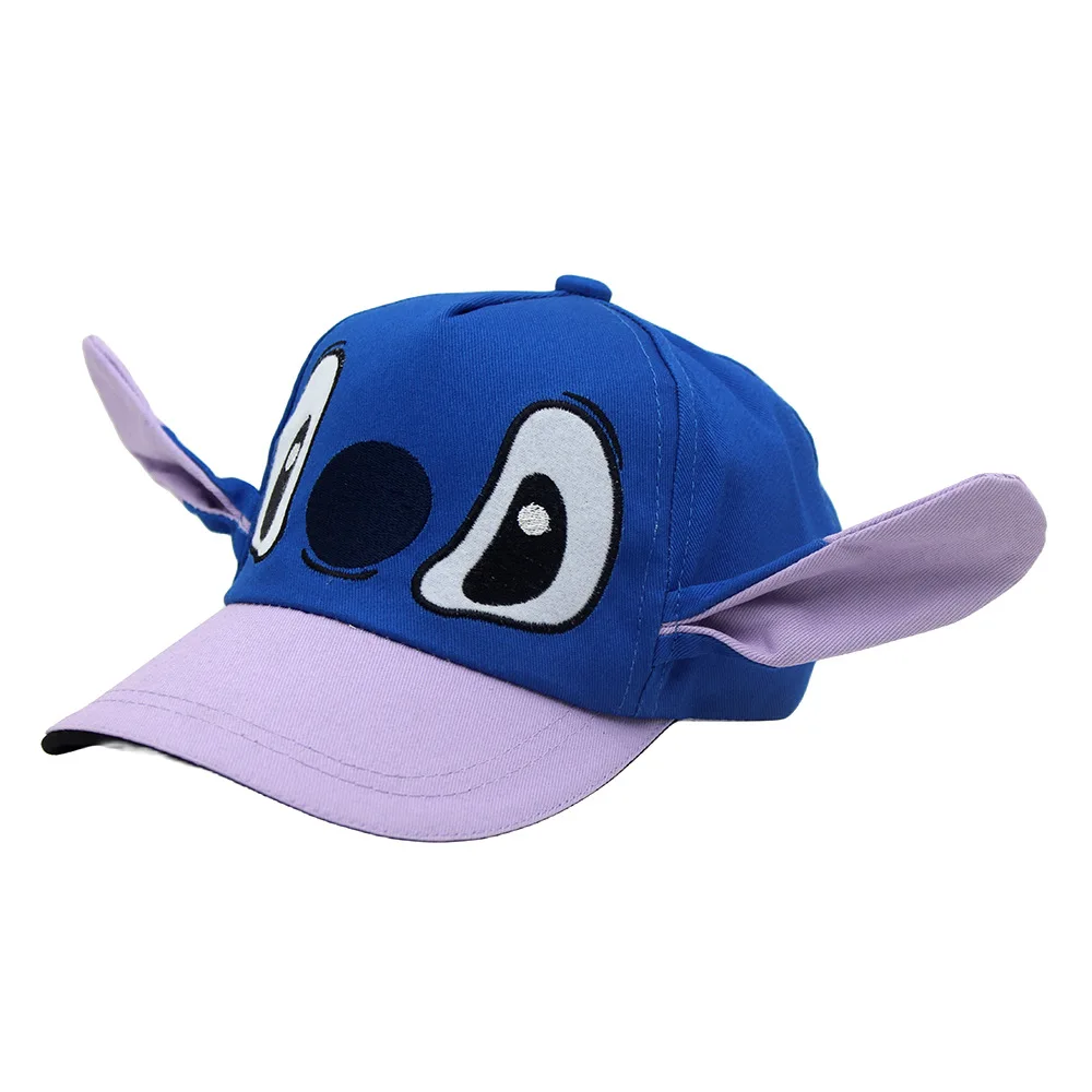 Kinder Stich Sonnenhut Stich Cosplay Hut Cartoon Sommer Frühling Hut Anime Hip Hop Kinder Mode Hüte Jungen Mädchen