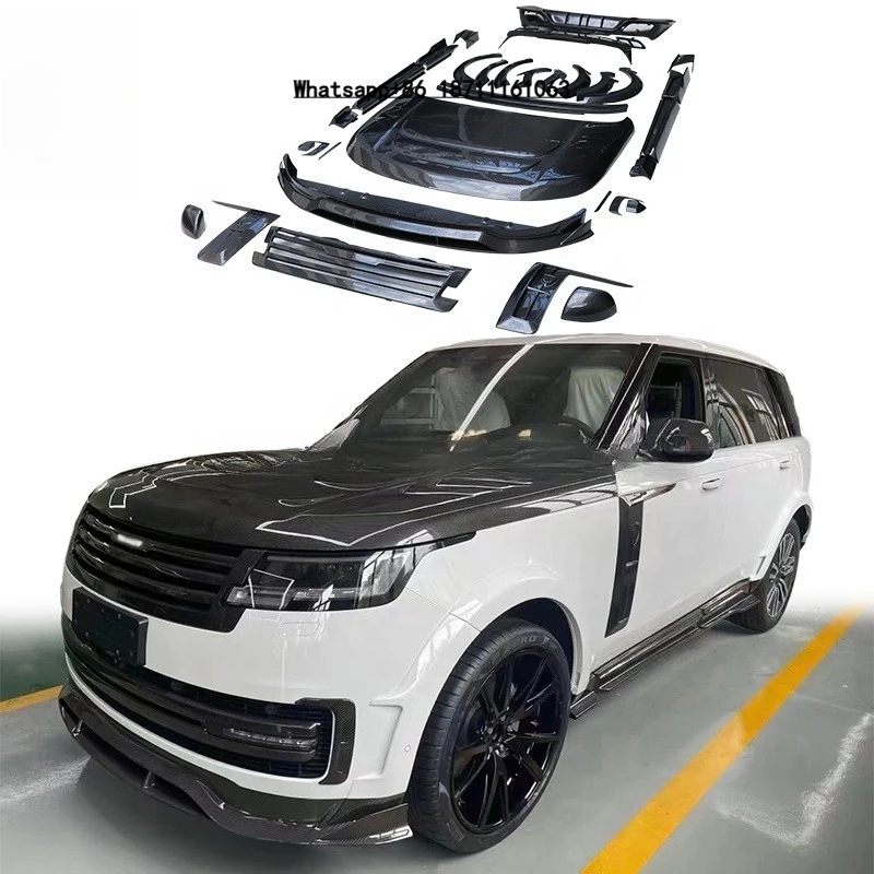 Upgrade to MSY Style Body Kit for Range Rover Vogue Front Lip Wheel Eyebrow Sider Skirts Rear Diffuser Spoiler Bodykit