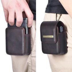 Vietao-Z Flip 6 Leather Case for Samsung Galaxy Z Flip5 Flip4 Z4 Z3 Puloka Cell Phone Purse, Waist Belt