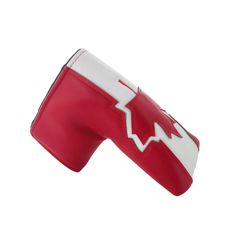 جولف غطاء الرأس مابل ليف نمط المغناطيسي ماجيك الشريط فتح إغلاق نادي الغولف أغطية حماية جولف بليد مضرب غطاء هبوط السفينة #5