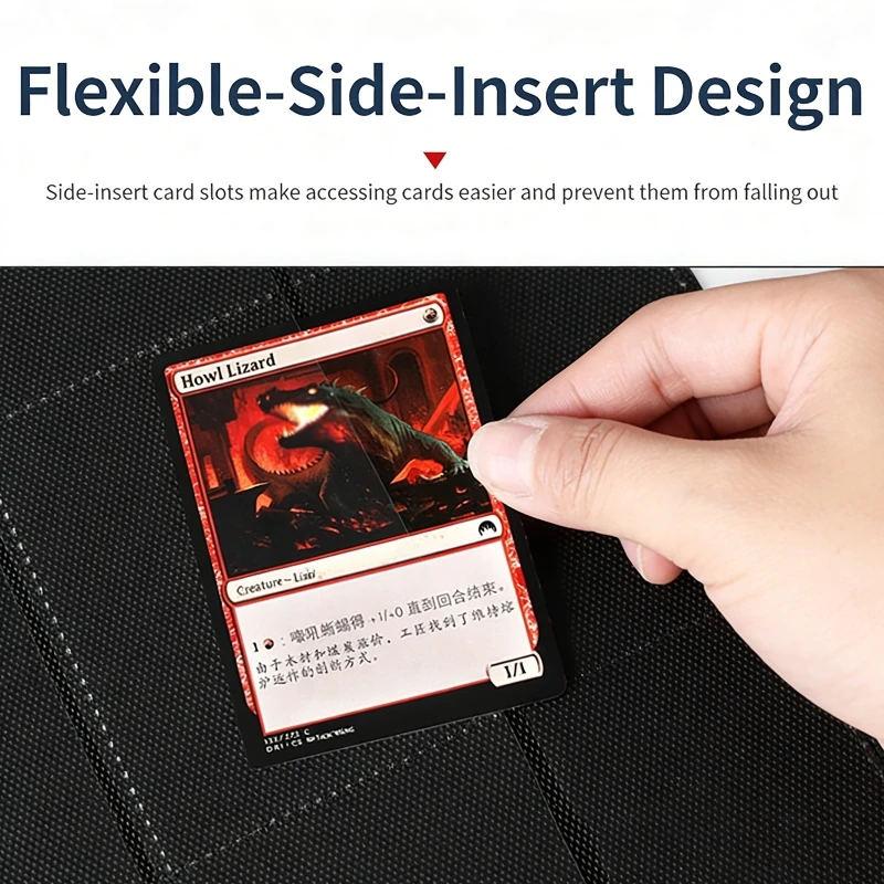 1024 Cards Capacity Pocket Holder Binders Albums For Pokemon Yugioh Baseball Football Sports Game Card Book Sleeve Binder Toy view 4