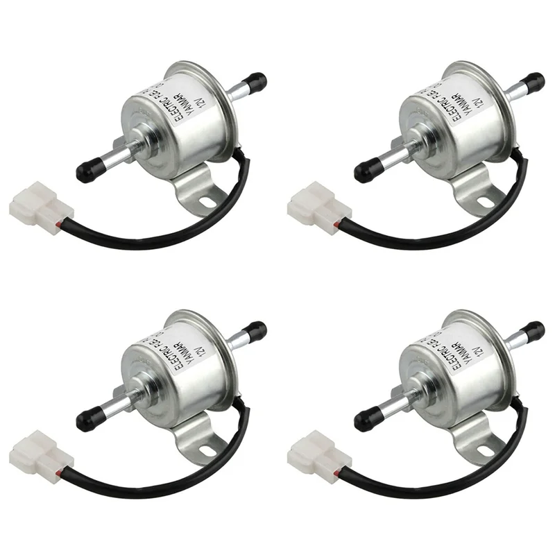 4X12V مضخة تغذية الوقود مضخة الوقود الإلكترونية ل Yanmar 4TNV88 3TNV88 4TNV84 حفارة صغيرة 129612-52100 4855-1001