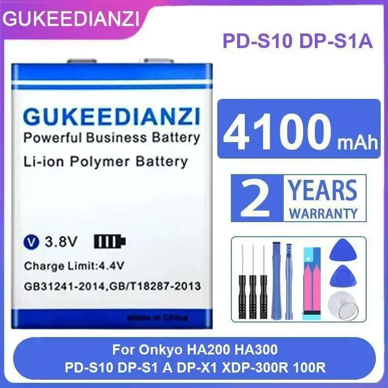 

Аккумулятор аудиопровода 4100 мАч для Onkyo HA200 HA300 PD-S10 DP-S1 A DP-X1 Xdp-300R 100R DP-S1A
