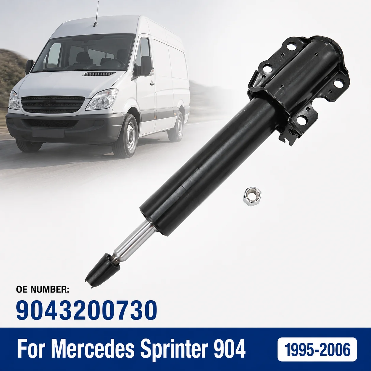 Front Shock Absorber Strut For Mercedes Sprinter 904 1995-2006 VW LT 28-46 1996-2006 9043200730 2D0413029A KYB335914