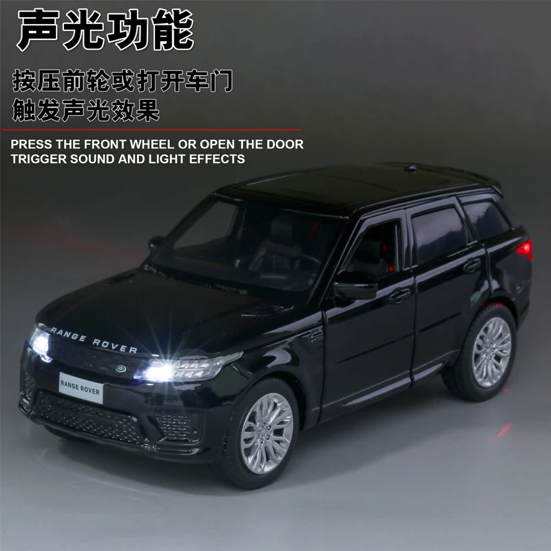 1:32 Land Range Rover Sport Geländewagen Druckguss Auto Modell zurückziehen Metall Spielzeug Fahrzeuge Legierung Spielzeug auto für Kinder Geschenks ammlung