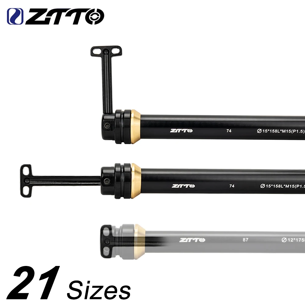 ZTTO MTB Schnellspanner Fahrrad-Achse Vorder- und Hinterradnabe Gabelachsen Radachsen 12x142 12x100 12x148