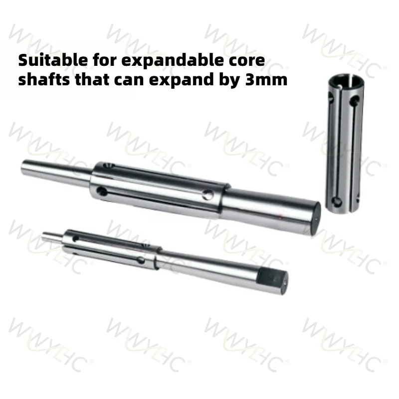 For CNC Machine Expanding Mandrel 3mm Expansion Double‑End Expansion Sleeve Expandable Core Shaft