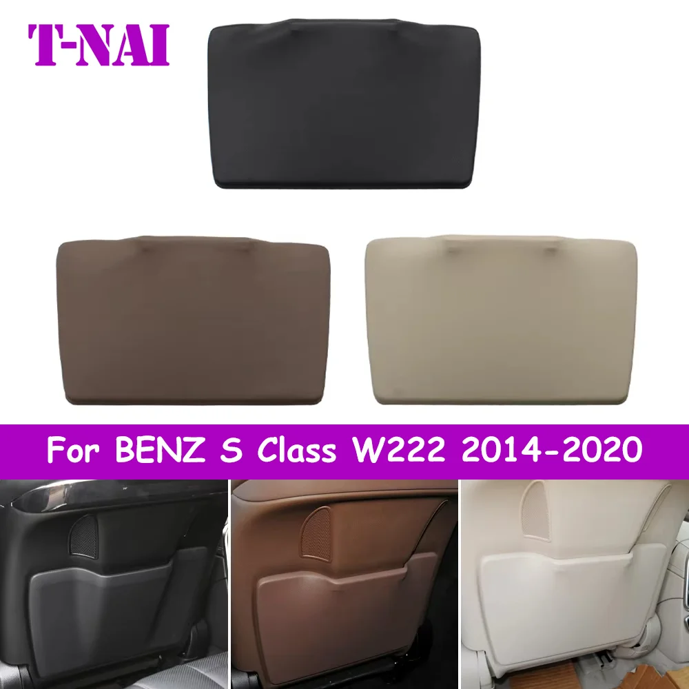 W222 carro dianteiro esquerdo direito assento de armazenamento bolso pacote suporte traseiro kit de reparo para benz s classe s320 s350 s450 s500 2014-2020