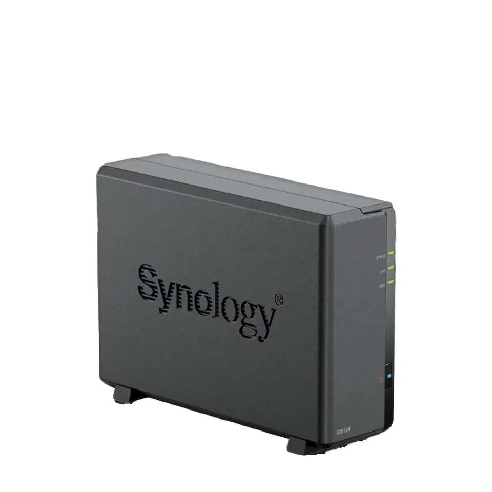 DS124 DiskStation 2U Rack 2U Solución de almacenamiento de red Interfaz SSD Nuevos condiciones Servidor NAS de red nube privada
