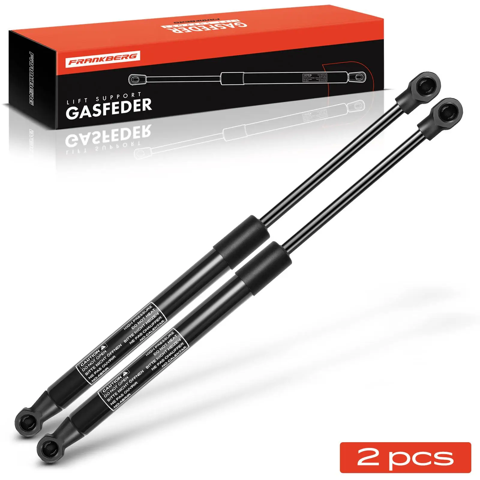 Frankberg 2x Gasveer Demper Achterklep voor Renault Laguna III BT0/1 Hatchback 2007-2015 844300001R 51051503