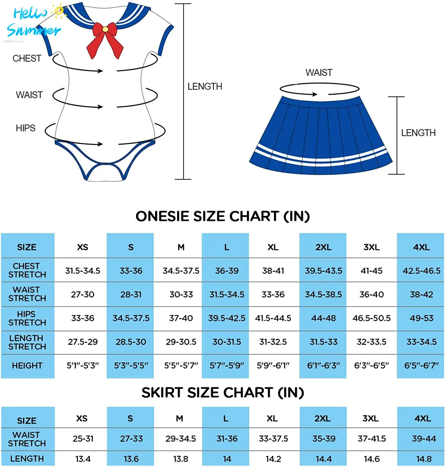 Littleforbig Cotton Romper Onesie Pajamas Bodysuit - Cosplay Magical Onesie Skirt Set