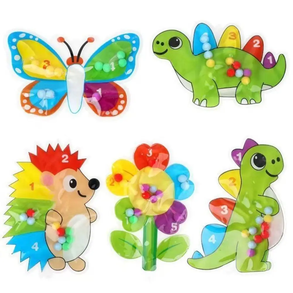 لطيف اللون مطابقة الألوان فرز اللعب القنفذ ضغط تململ تململ لعبة تعلم لعبة مونتيسوري التعليم المبكر