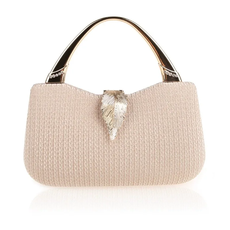 Sweet Baby Pink Evening Bags for Women New Shinny Shell Prom Party Box Bag Fashion Metal Handle Dinner Purse Formal Handbag Blue - view 3
