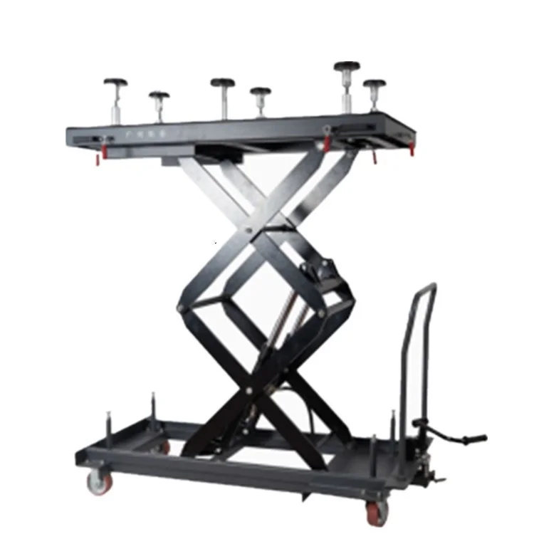 Electric Vehicle Battery Pack Disassembly and Assembly Lift Trolley New Energy Vehicle Battery Lift Lifting Platform Bracket 1T