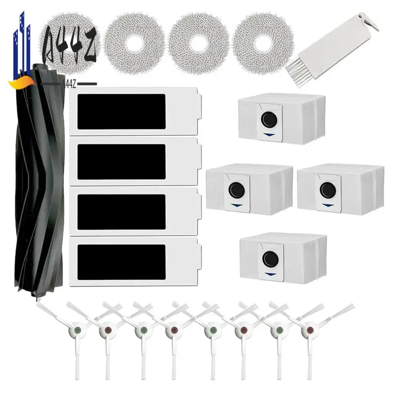 

A44Z-Replacement Parts For Ecovacs DEEBO T20 OMNI T20e Omni Turbo Series Robot Vacuum Main Brush Mop Pad Dust Bag Accessories