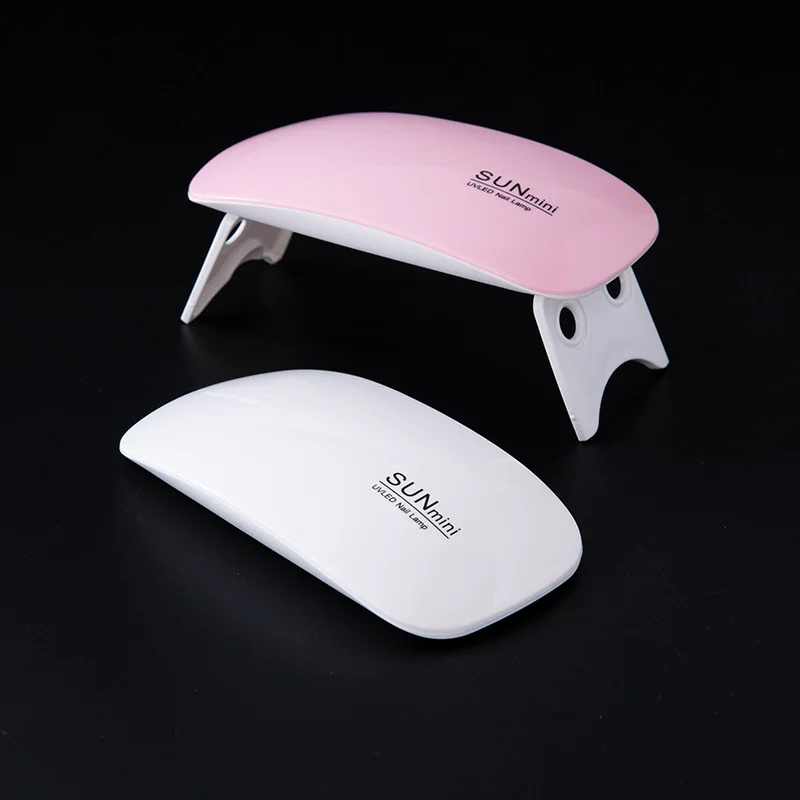 

Mini Nail Drying Lamp 6w Nail Equipement Portable Usb Interface Safe and Convenient for Home Use White Pink LED UV Lamp