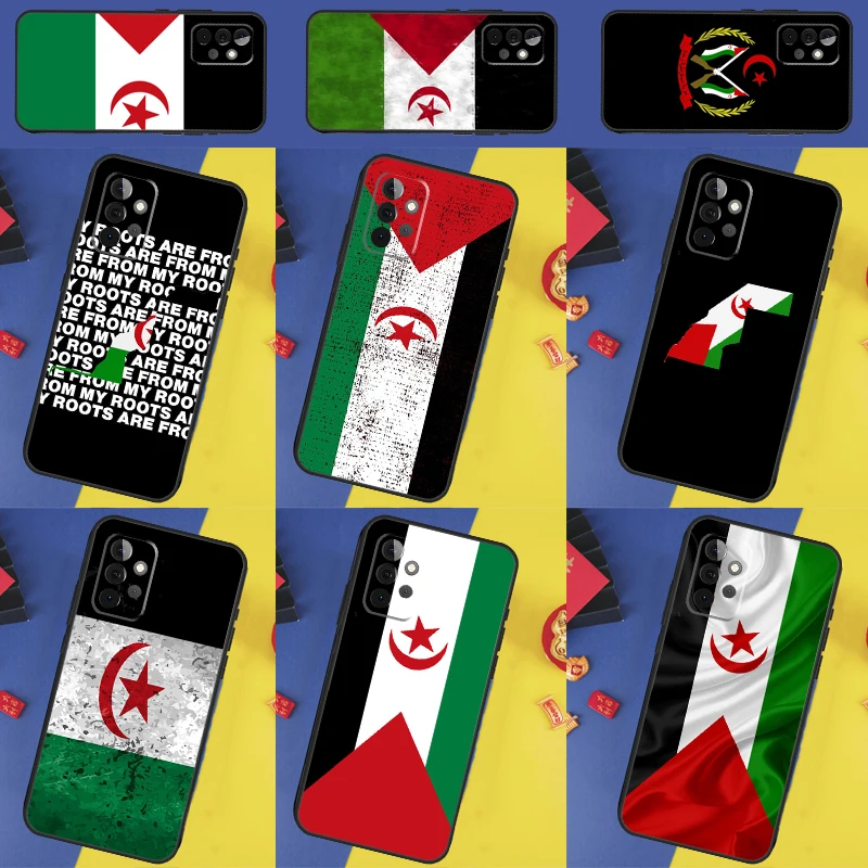 Western Sahara Flag For Samsung Galaxy A13 A33 A53 A36 A26 A05 A06 A16 A54 A34 A14 A32 A52 A55 A35 A15 A56 Case