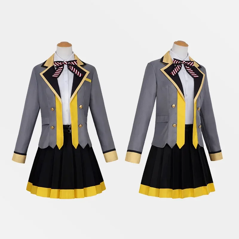 Proyecto de juego Sekai colorido escenario Leo necesita disfraz de Cosplay Mochizuki Honami Tenma Saki Hinomori Shiho mujeres adultas JK traje de falda