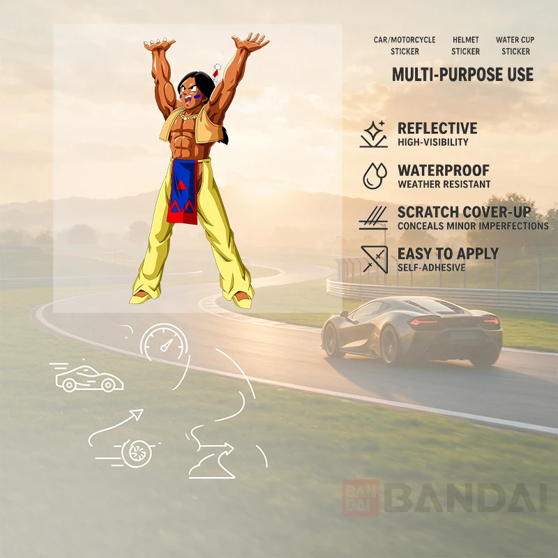 Car StickersCollectible Anime Action Figure PVC Model Toy High Quality for Home Display GiftAuto Decor