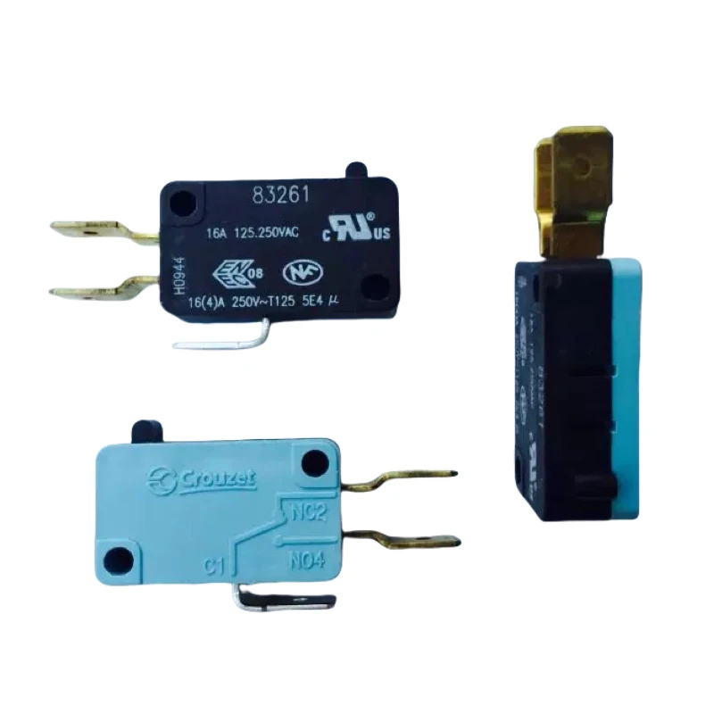 

1PCS/LOTS 100% French car micro switch 83261 with R handle 16A 3-pin button IC Electronic components for Arduino DIY