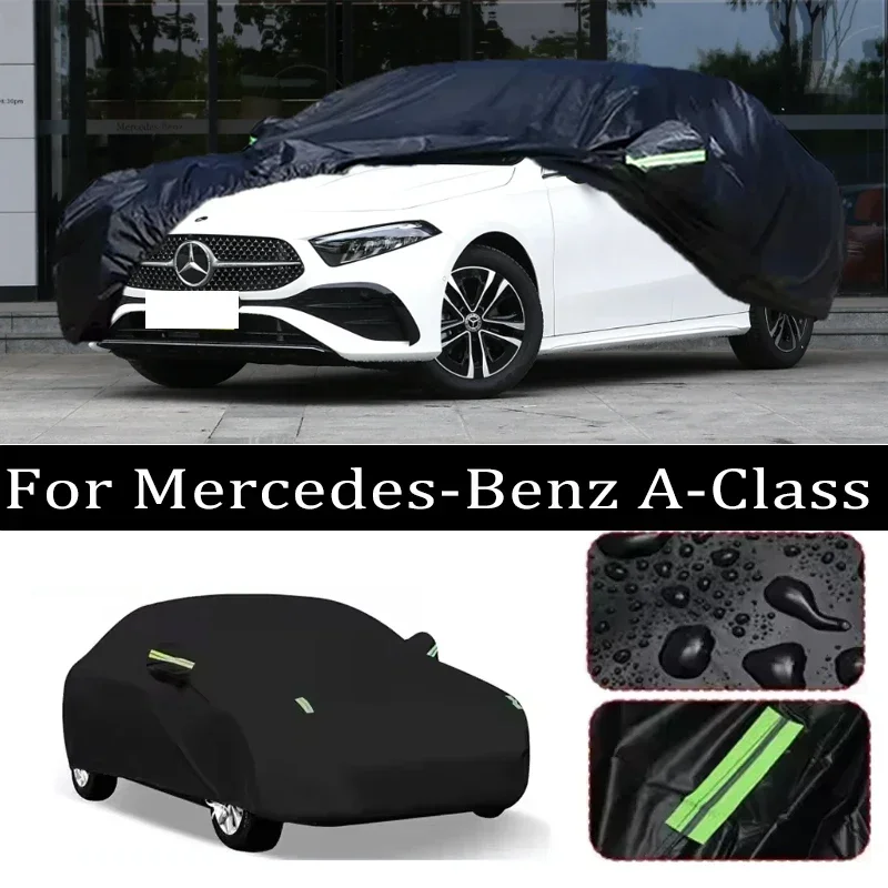 

For Mercedes-Benz A-Class Car Covers Outdoor Waterproof Dustproof Sun Rain Snow Protection Thick Oxford Cloth Full