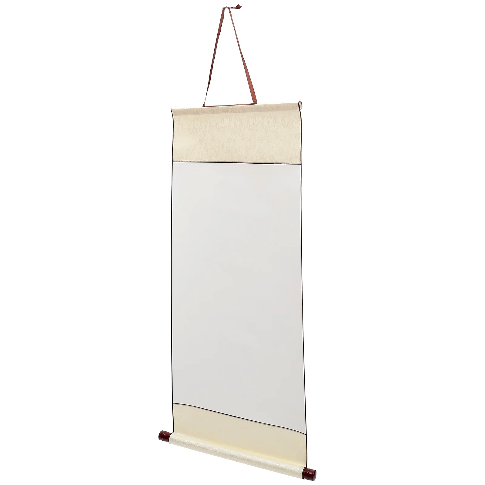 Paper Hanger Sprinkled Gold Rice Drawing Calligraphy Chinese Painting Scroll