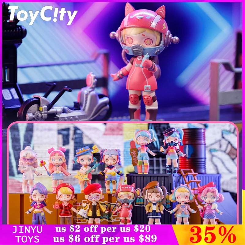 

Original Toycity Laura Fashion Trendsetter Series Surprises Blind Box Action Figurine Model Kawaii Birthday Gift Children's Toys