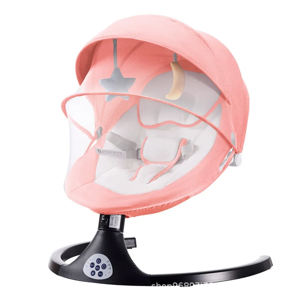 Electric Baby Rocker Newborns Cradle Seat Soothing Swing Chair Music Motion Infant Baby Boy Girl view 4