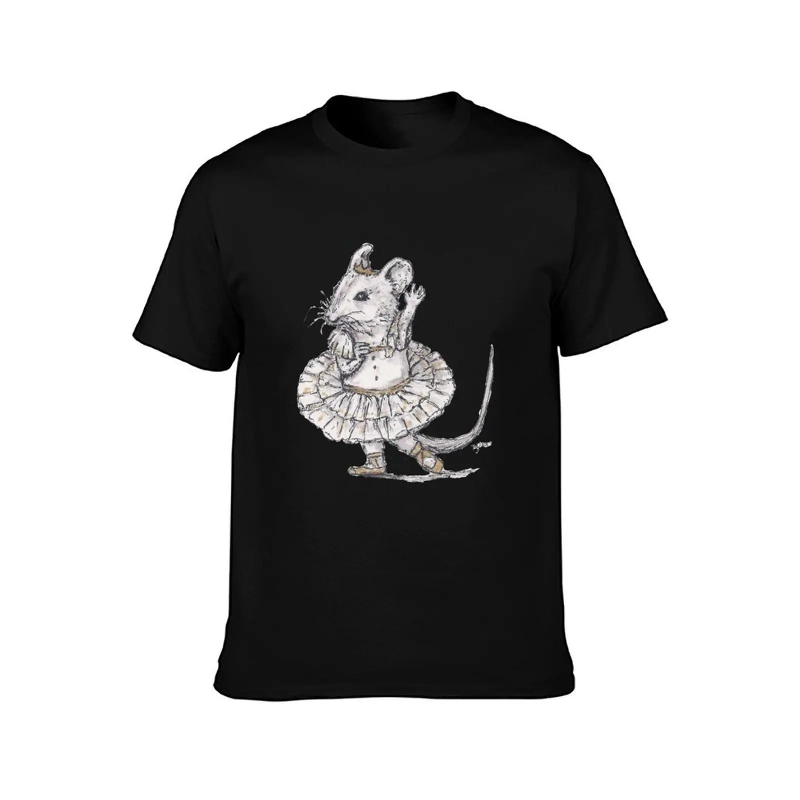 Tiny Dancer - Ballet Field Mouse T-Shirt Plus Size Non-Shrink T-Shirt