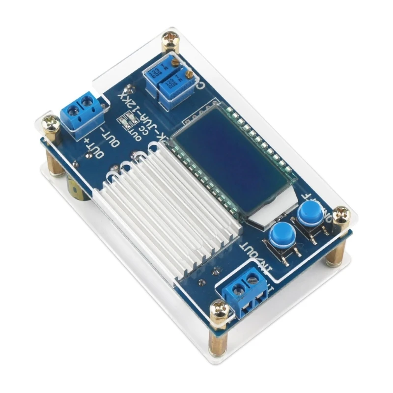 

SZSU Adjustable Voltages Converter Step Down Voltage Regulator 5.3V to 32V 12A Power Supply Voltage Transform