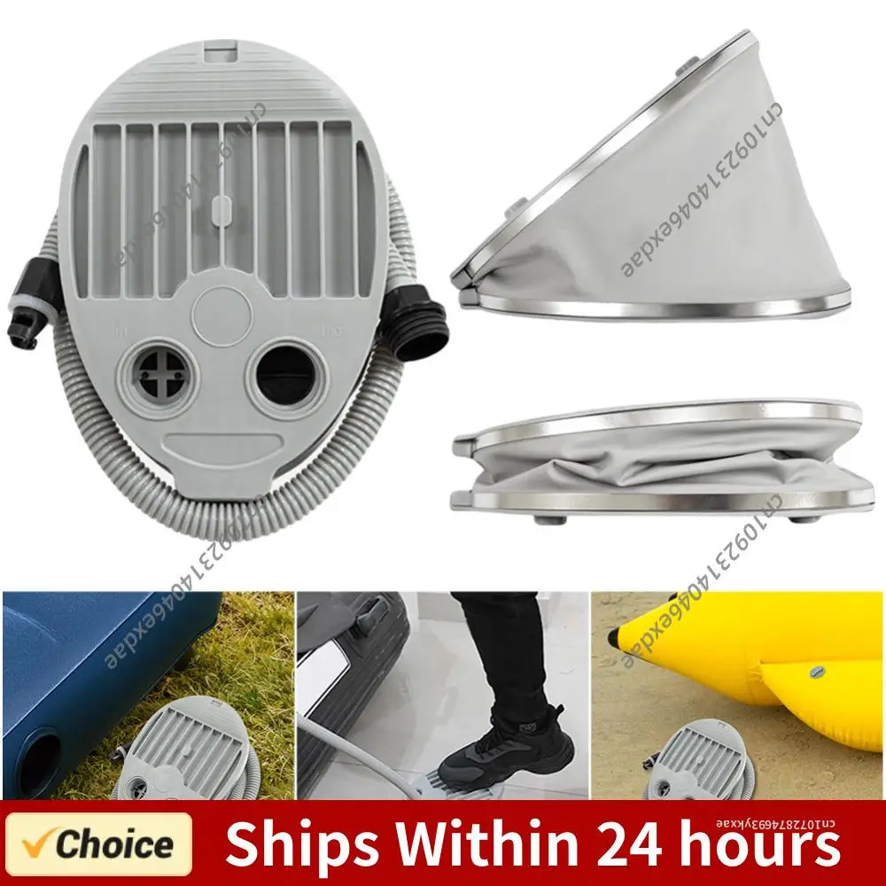 

5L Boat Foot Pump High Volume High Foot Pump Anti-Slip Foot Air Pump for Inflatable Boats Beds Swimming Rings