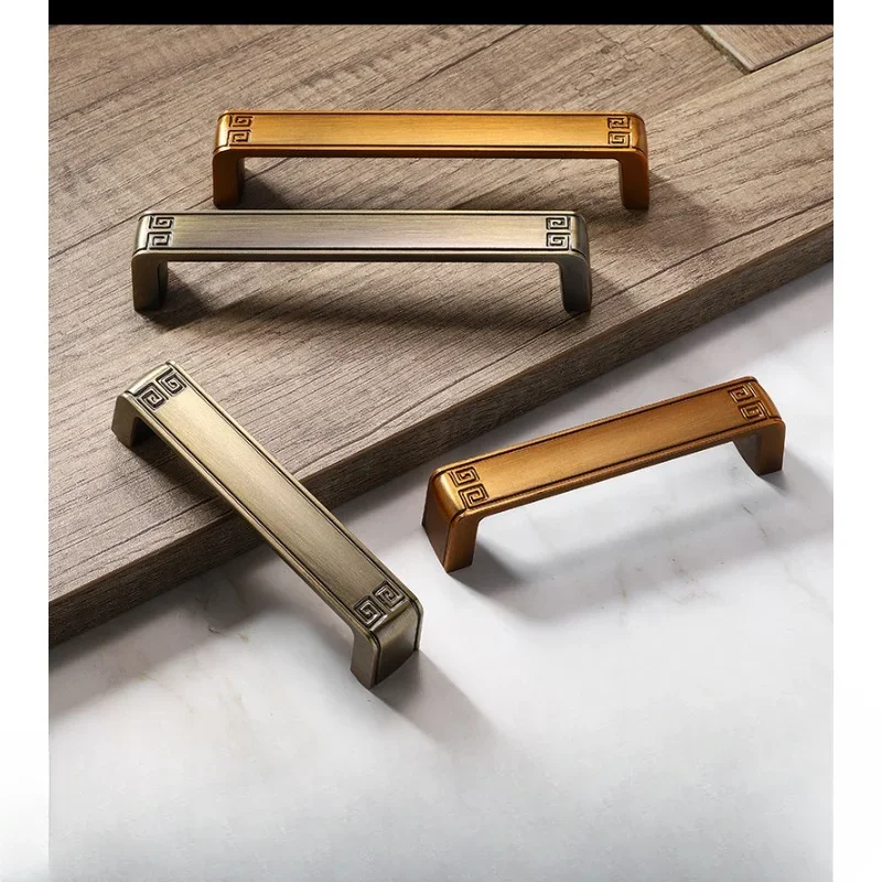 Chinese Handle Cabinet Door Furniture Handle Huanggu Cabinet Drawer Antique Retro Small Handle Single Hole