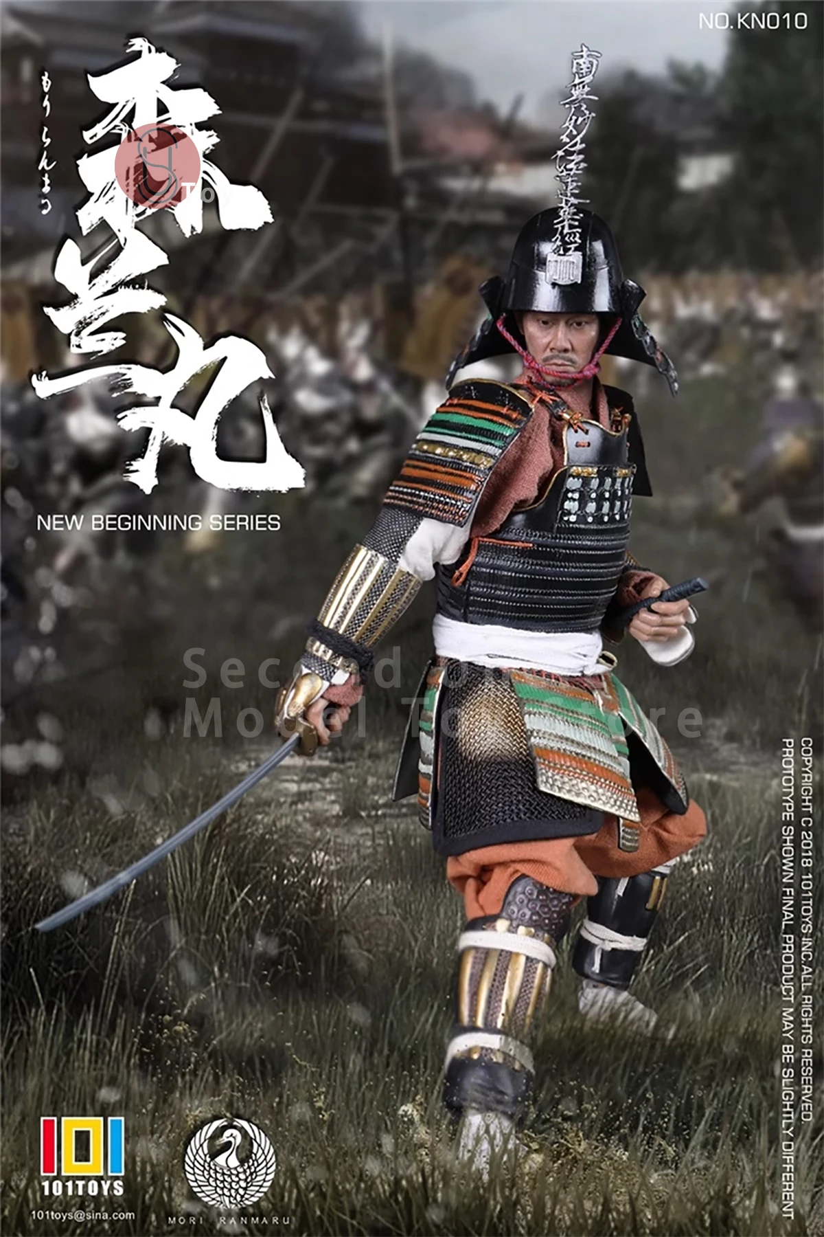 Original 101TOYS KN010 1/6 New Beginning Series Japanese Samurai Male Soldier Action figure Doll Full Set Collectible Toys ﻿