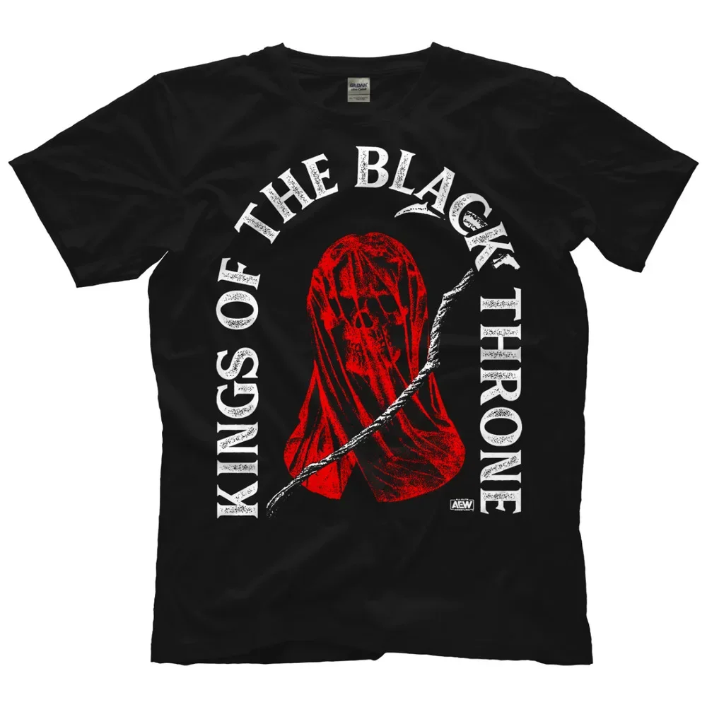 Malakai Black & Brody King - Kings of the Black Throne AEW Official T-Shirt Tees Y2K tops Unisex Summer Short Sleeve