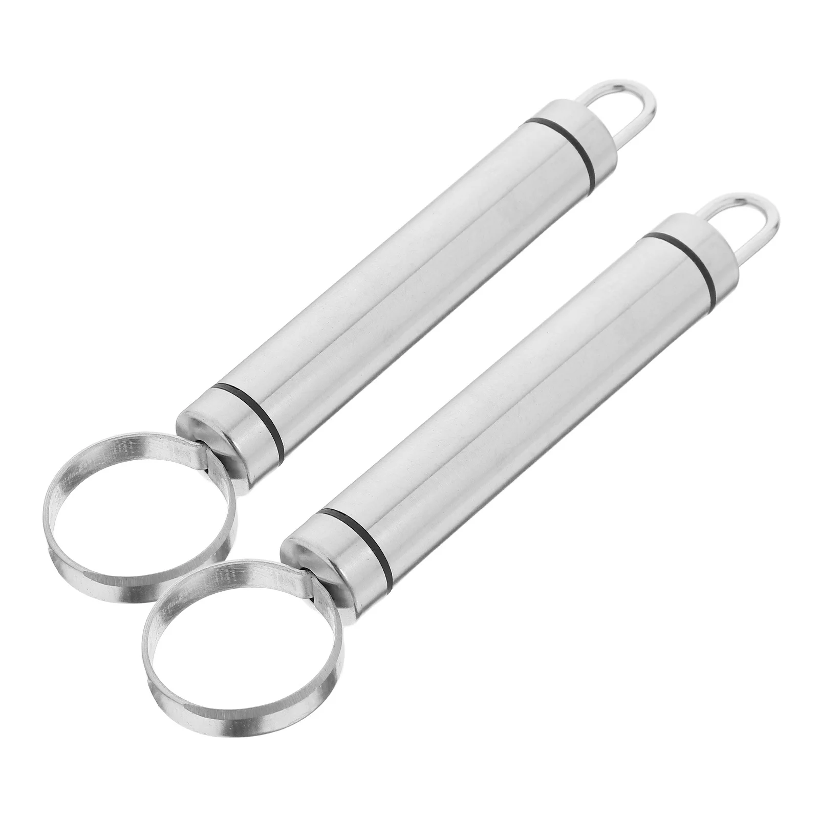 

2pcs Stainless Steel Fruit Corer Household Kitchen Gadget For Peach Core Removal Practical Tool Yellow Peach Corer