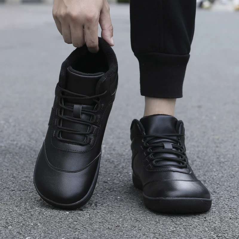 2025 شتاء جديد في الهواء الطلق أحذية قطنية واسعة الرأس عالية أعلى أحذية الثلوج 36-46