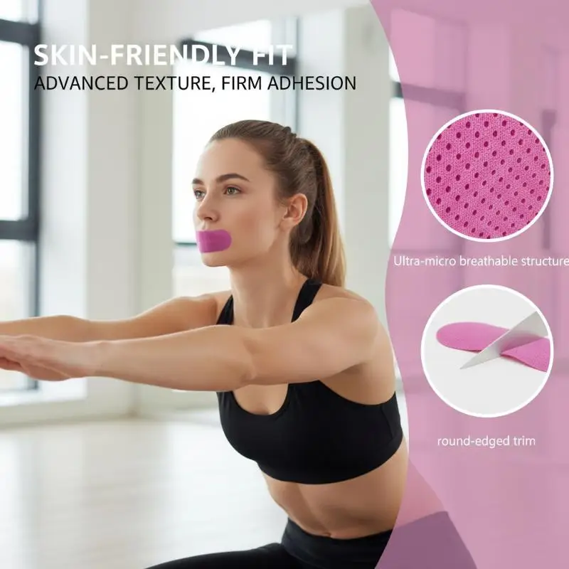 Sports Breathable Patches, Suitable For Outdoor Daily Use, Running, And Sports. Portable, Gentle, Fits Lips Well