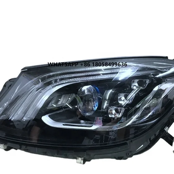 

Factory Remanufactured Headlight Multibeam Full LED Night Vision Restyling for Mercedes S-Class W222 A2229068704